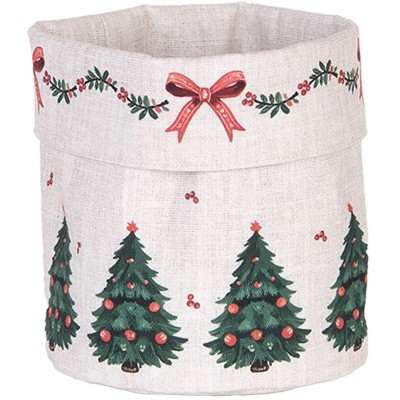 Cesto Pão Pinheiro Natal
