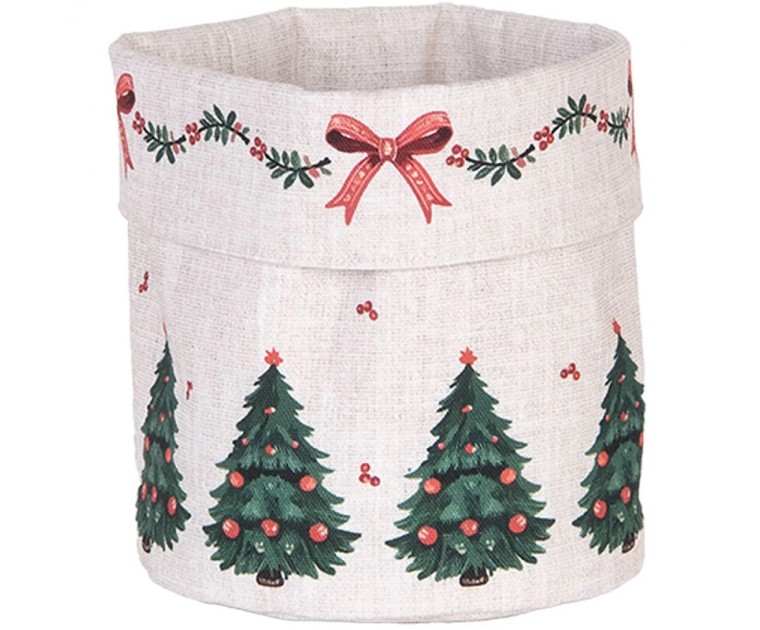 Cesto Pão Pinheiro Natal