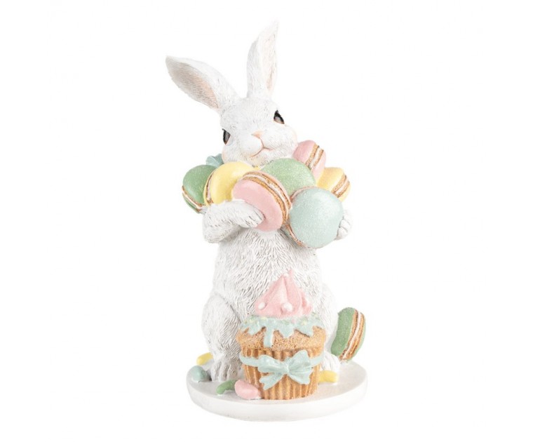 Coelha Decorativa Macarons