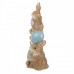 Estatueta decorativa de coelhos