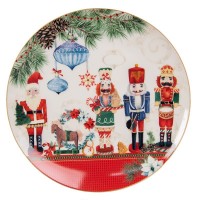 Prato Porcelana Ø 21cm NUTCRACKERS