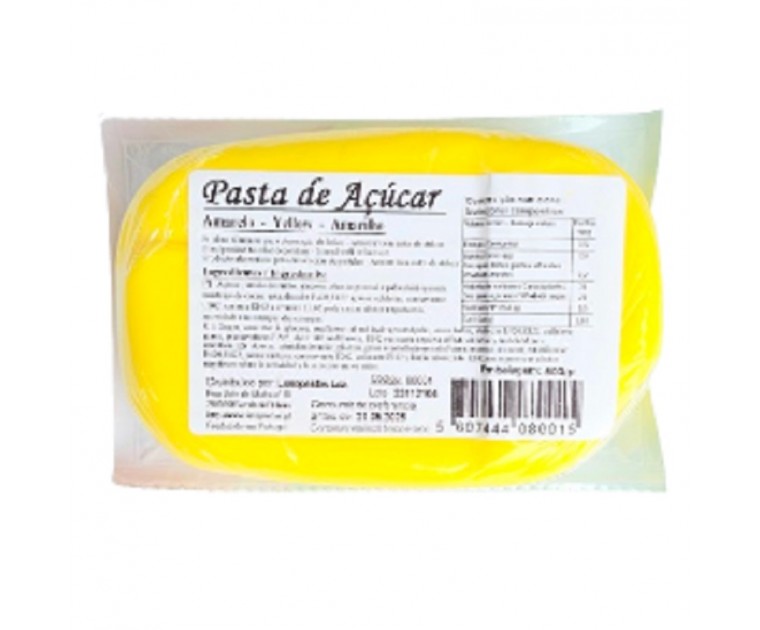 Pasta Portuguesa Amarela 500 Grs