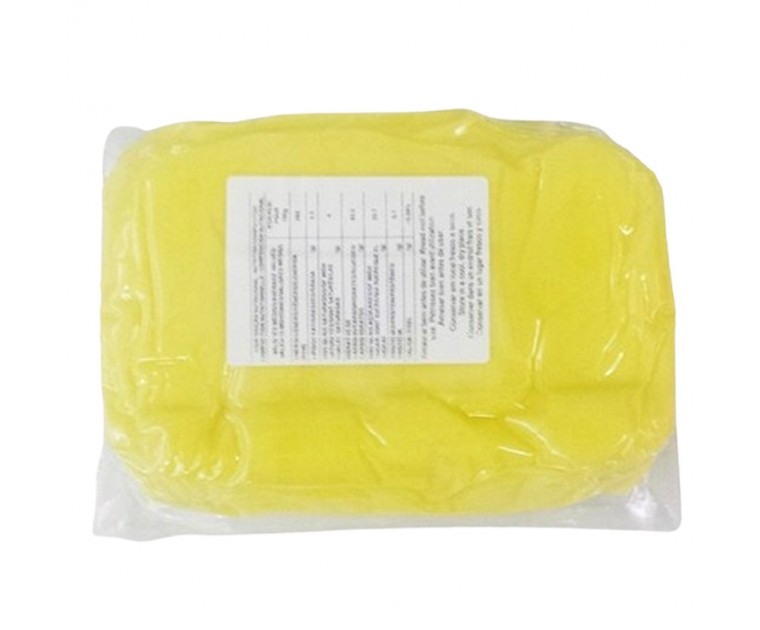 Pasta Portuguesa Amarelo Pastel 250 grs