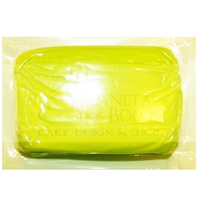 Pasta Portuguesa Verde Fluorescente 250 Grs