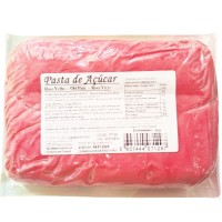 Pasta Portuguesa Cor Rosa Velho 1 Kg