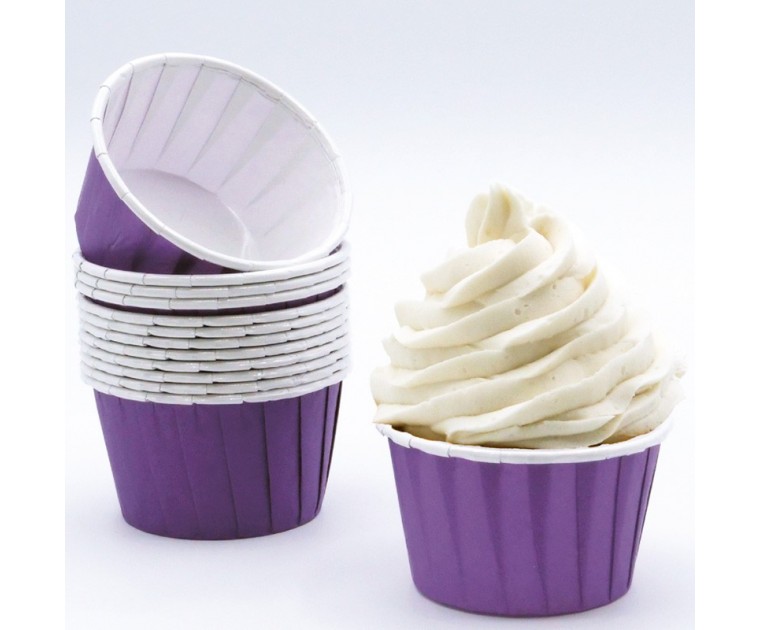 Formas Cup Cakes Violeta Forneáveis