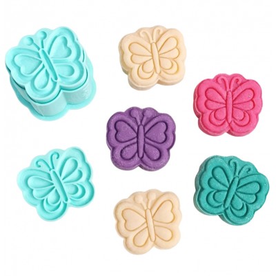 Carimbo Duplo Borboleta para Brigadeiros