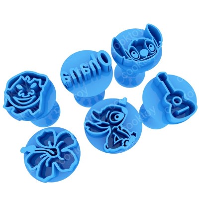 Kit de Carimbos para Brigadeiros Lilo Stitch