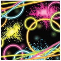 16 Guardanapos Glow Party