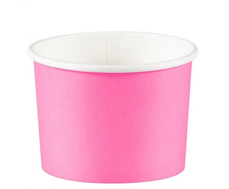 8 Tacinhas Doces e Gelados Candy Pinkl