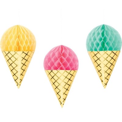 Conjunto de 3 Honey Comb Gelado