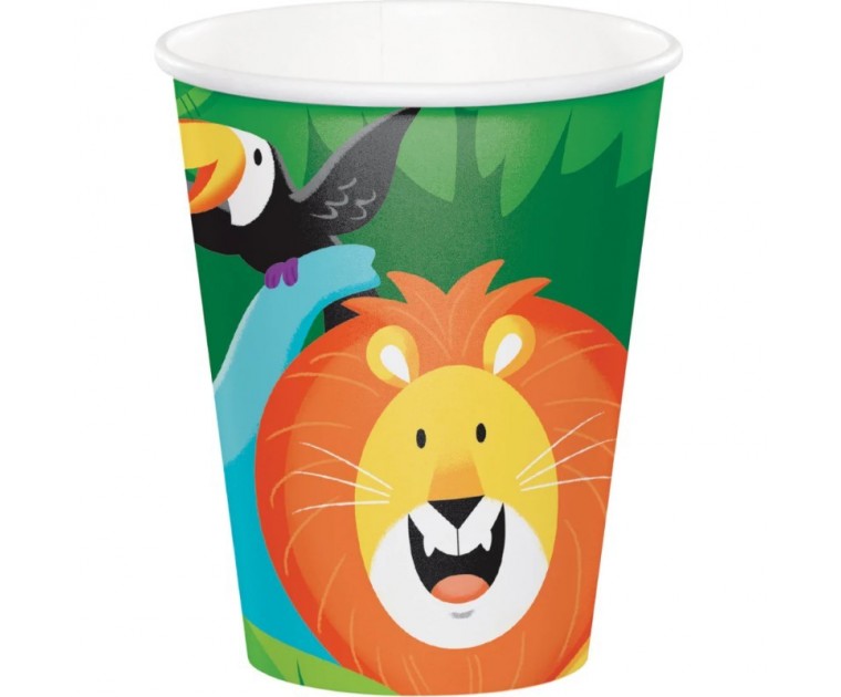 Copos Animais da Selva 