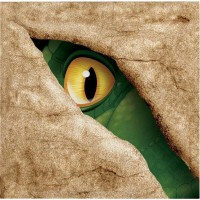 16 Guardanapos Pequenos Eclosão Dinossauro