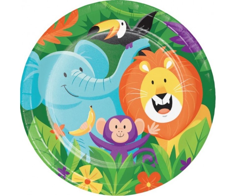 Pratos Animais Selva