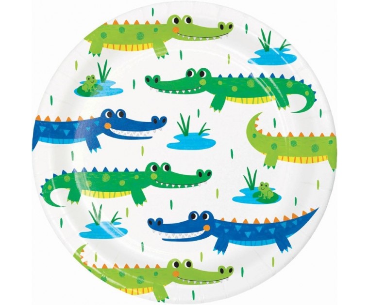 Pratos Crocodilo