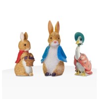 Topo Bolo/Figuras Decorativas Petter Rabbit