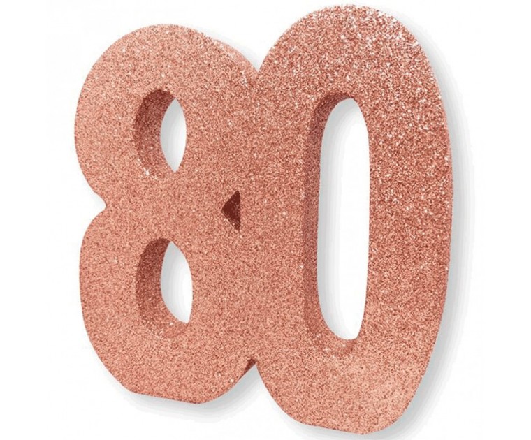 Decoração Mesa 80 Rose Gold Decoração Mesa 80 Rose Gold