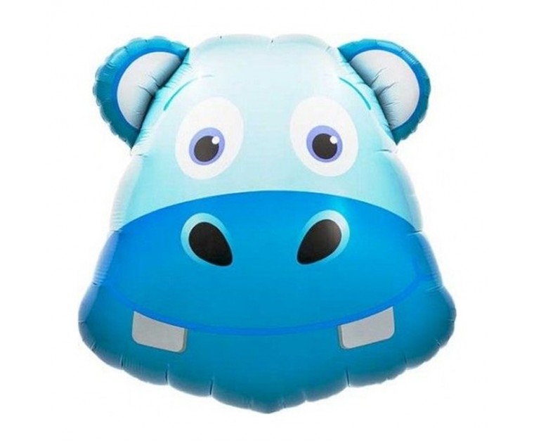 Balão Cabeça Hipopótamo