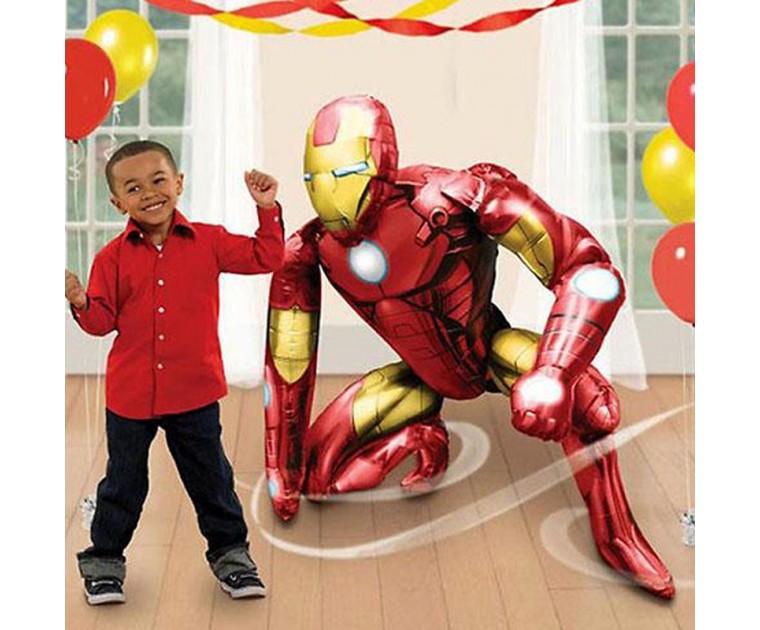 Balão Iron Man AIR WALKER
