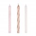 24 Velas Sortidas Espiral Rose Gold