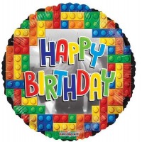 Balão Lego Happy Birthday