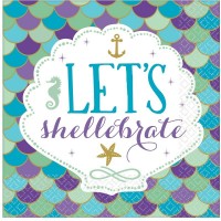 16 Guardanapos Let´s Shellebrate