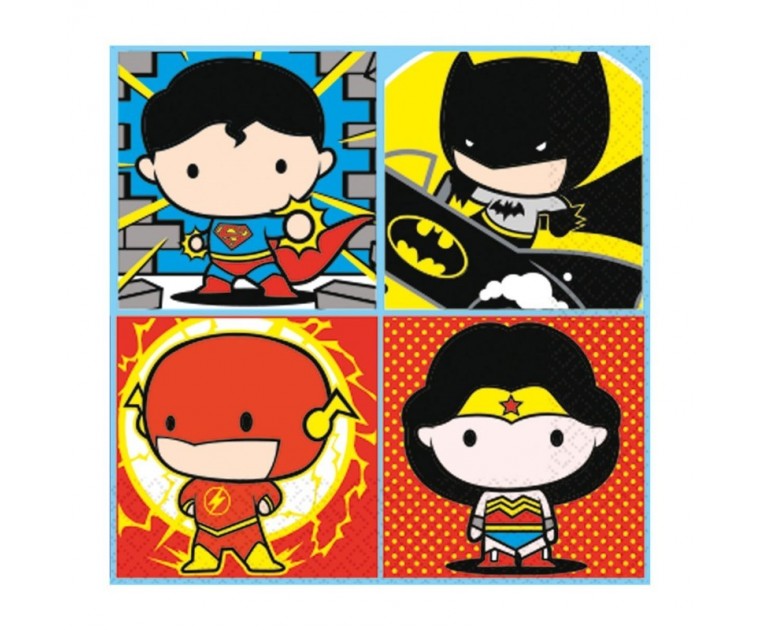 Guardanapos Liga da Justiça Party