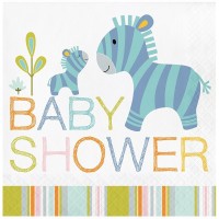 Guardanapos Tema Selva Baby Shower