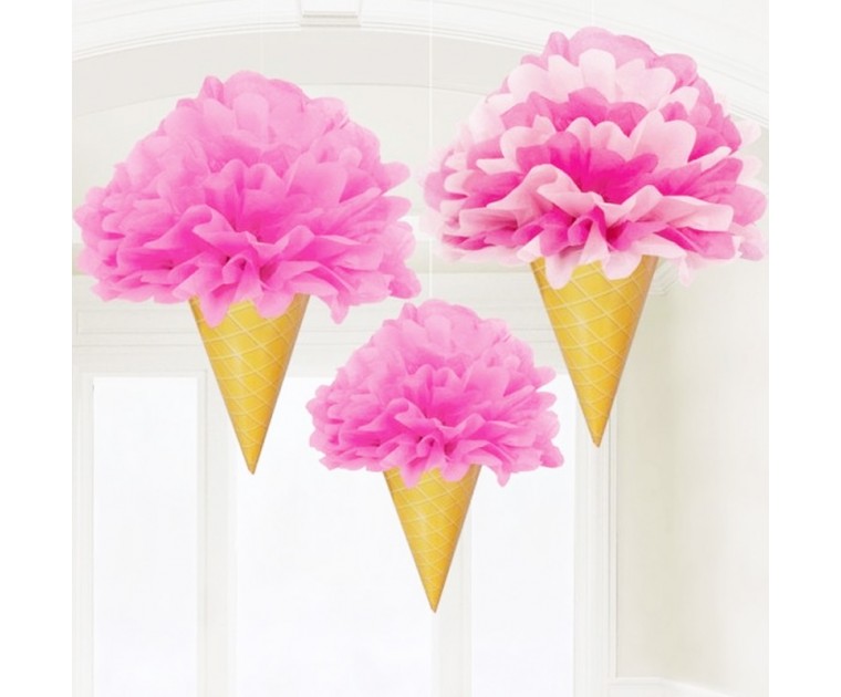 Decoração Fluffy Gelados