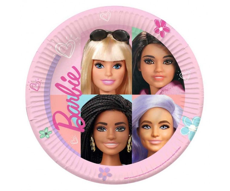 Pratos Barbie Sweet Life