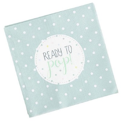 Guardanapos Menta Unisexo " Ready to Pop"