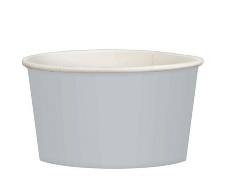 20 Taças Gelado Prata 280ml 20 Taças Gelado Prata 280ml