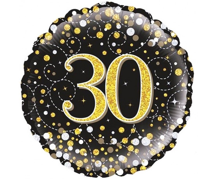 Balão Foil Sparkle 30