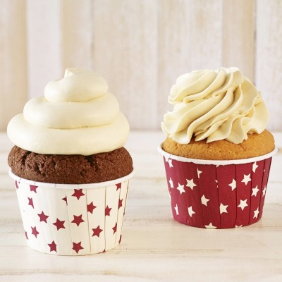 24 Formas Cup Cakes Estrelas