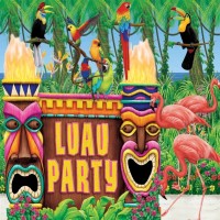 Kit Decoração de Festa Luau