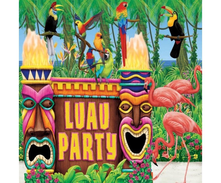 Kit Decoração de Festa Luau