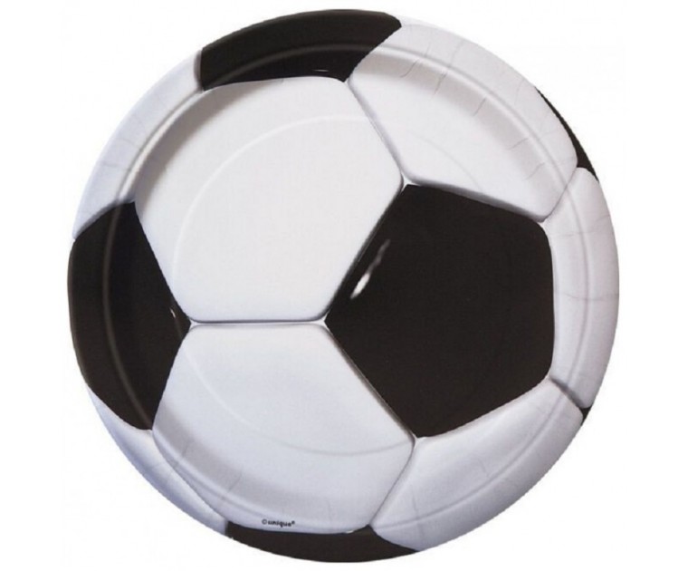 Pratos Futebol 22 Cms