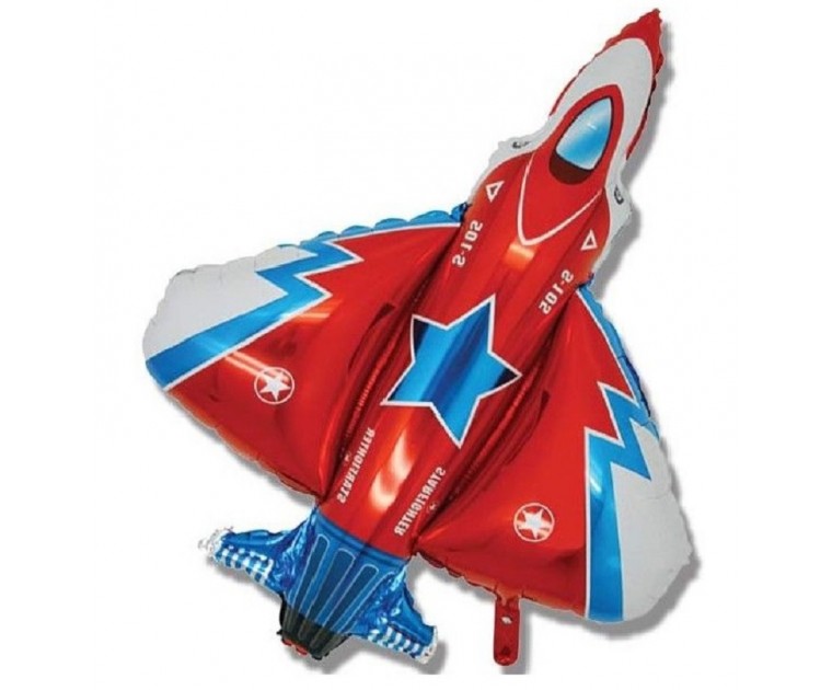 Balão Foil Avião Caça