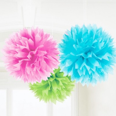Pack 3 Pompons Multicolour