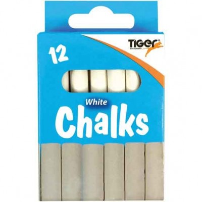 Pack 12 Paus Giz Branco
