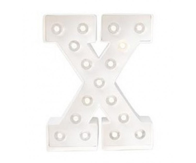Letra Luminosa X