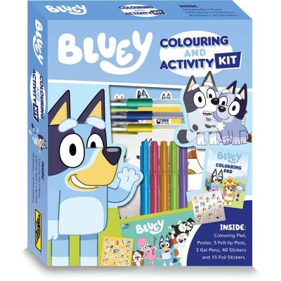 Kit Atividades Pintura Bluey