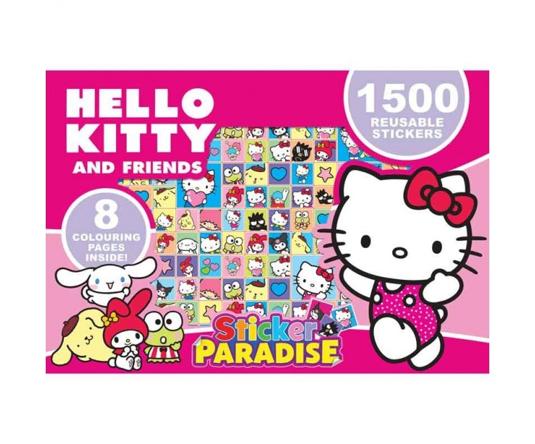 Mix 1500 Autocolantes Hello Kitty