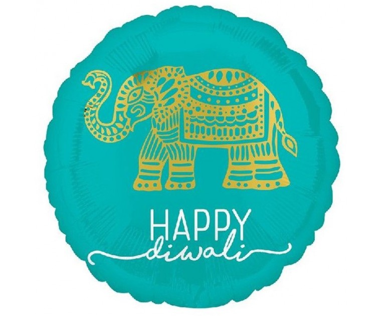 Balão Happy Birthday Diwali