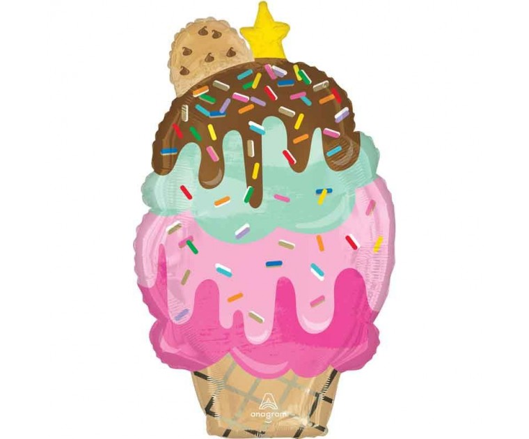 Balão Gelado Cone 