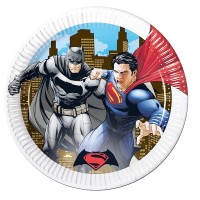 Pratos BATMAN VS SUPERMAN 