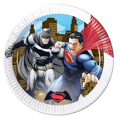 Pratos BATMAN VS SUPERMAN 