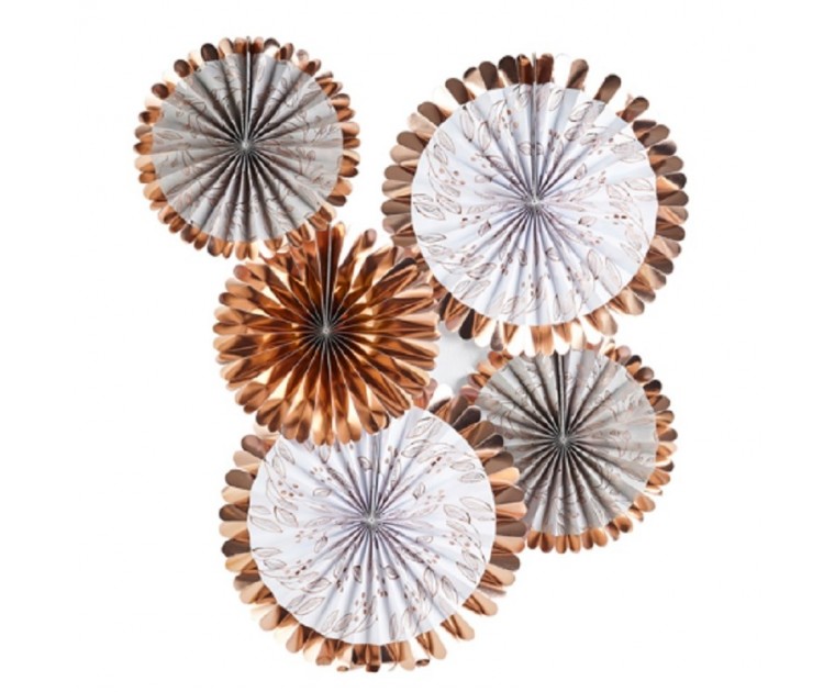 5 Rosetas Rose Gold