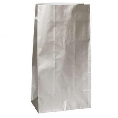 12 Sacos Papel Doces e Ofertas Prata