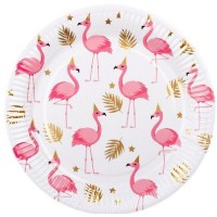 Pratos Flamingos